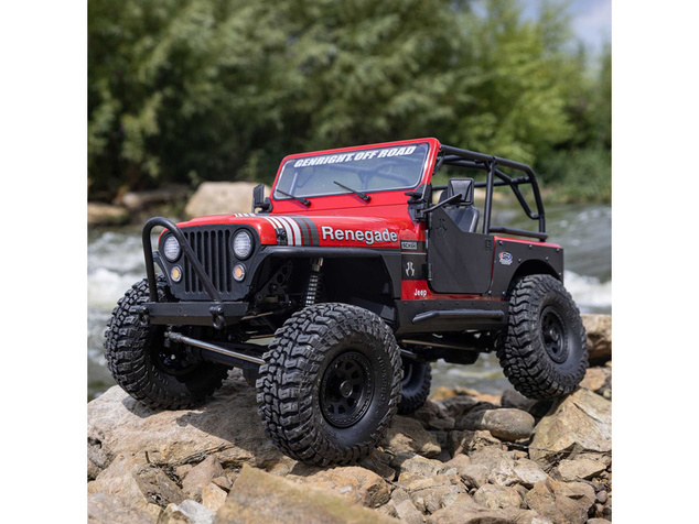 Axial SCX10 III Jeep CJ-7 1:10 4WD RTR červená