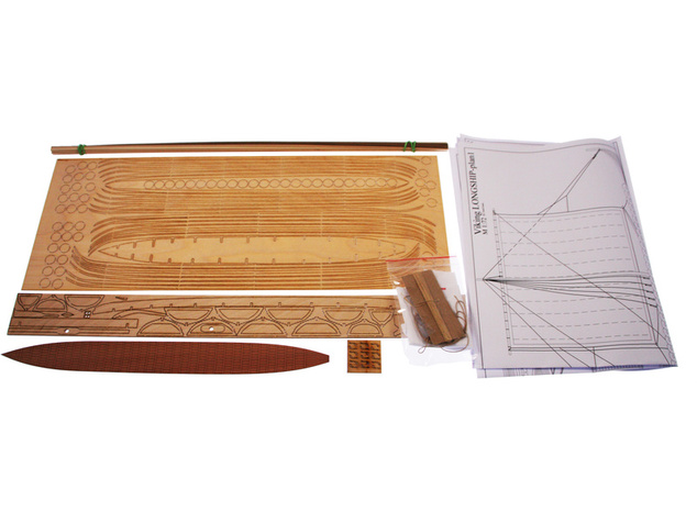 Dušek Vikingská predĺžená loď 1:72 kit