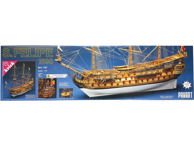 Mantua Model San Felipe 1690 1:75 kit