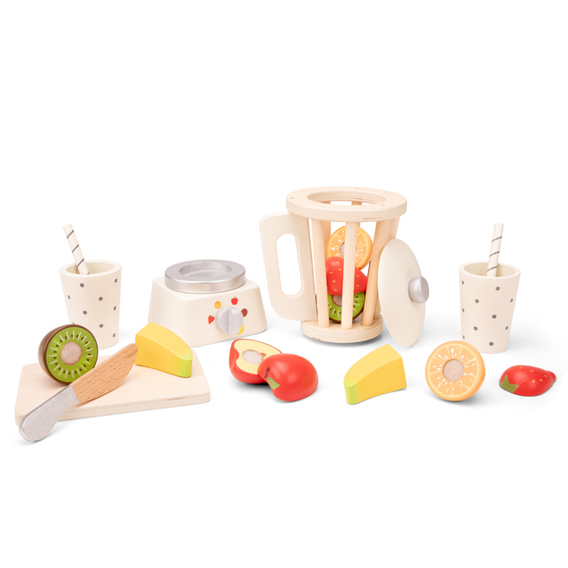 New Classic Toys Drevený smoothie mixér s ovocím