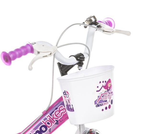 Dino Bikes - Detský bicykel 12" 124RSN-09FY Fairy - ružový