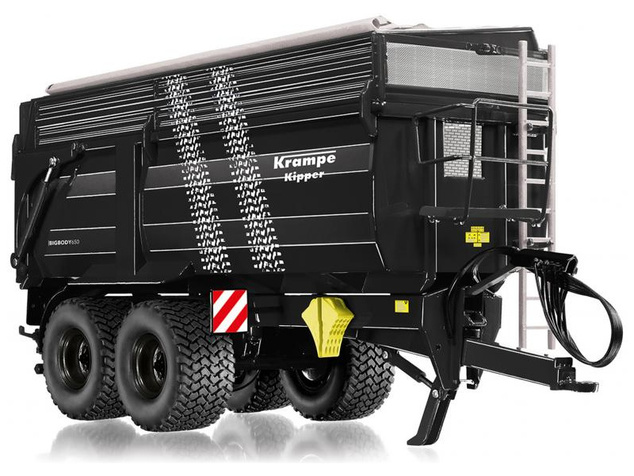 Wiking Krampe Big Body 650 Silage-Kippanhänger