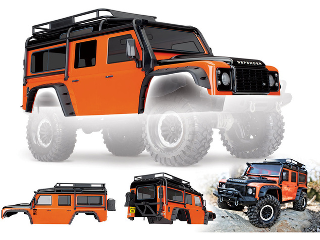 Traxxas каросерия Land Rover Defender Adventure: TRX-4
