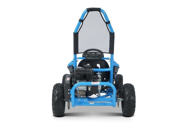 Benzínová bugina pre deti Beneo Motors BUGGY RSX modrá - 98cm3
