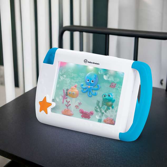 BABY EINSTEIN Tablet sa zvukovima, glazbom i svjetlima Sea Dreams plavi, 0m+