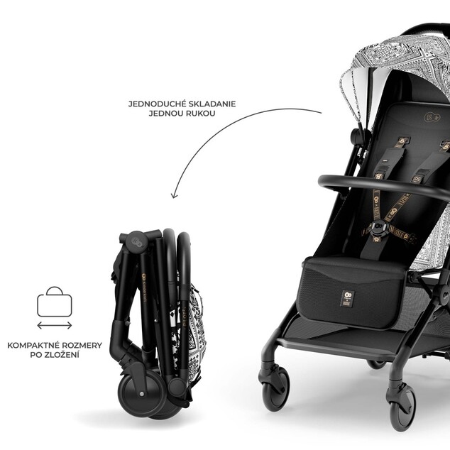 KINDERKRAFT Kočík športový Pilot 2 Lunar Black Bizuu