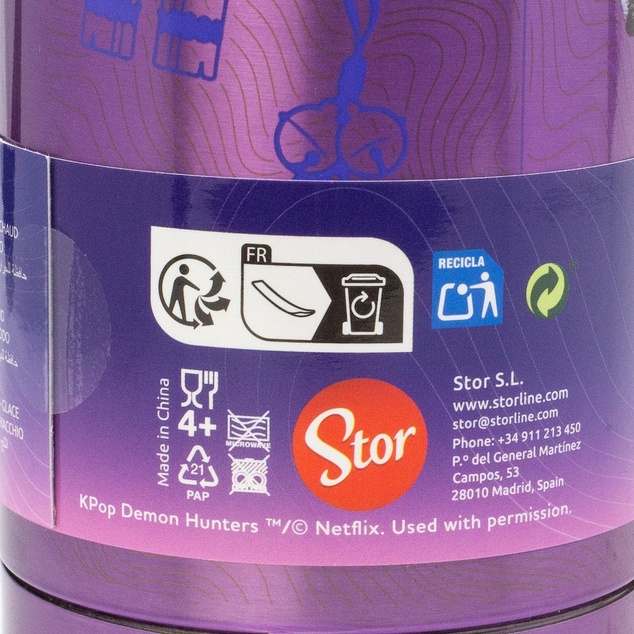 K-Pop Demon Hunters Borraccia Termica 665 ml, in acciaio inox