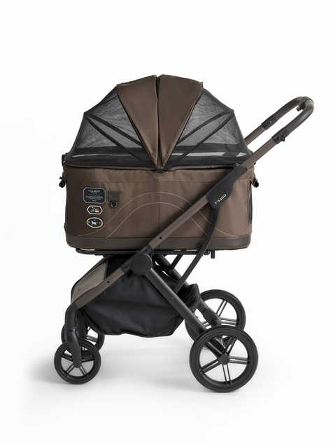 FIKAGO Kinderwagen Toggle Fika Braun