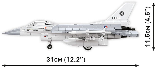 Cobi Forțele Armate F-16 AM Fighting Falcon, 1:48, 425 k, 1 f