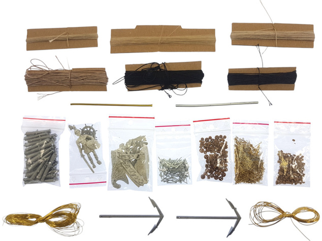 Model Shipways USF Confederacy 1778 1:64 komplet