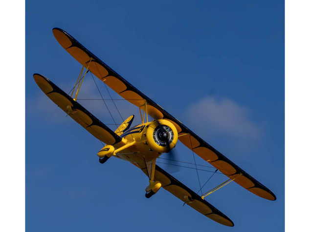 E-flite Waco 0.55m SAFE Select BNF Basic žlté
