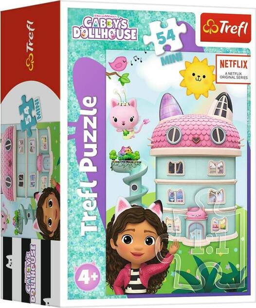Trefl Puzzle 54 Mini - S Gabby je vždy zábava / Universal Gabby's Dollhouse