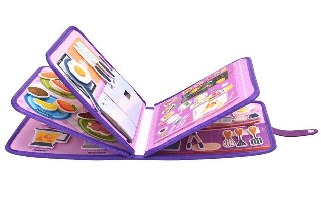 2Kids Toys Libro busy sensoriale Cucina