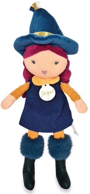 Doudou Jolijou Lutke od tkanine Vještica 24 cm