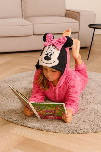 Cozy Noxxiez OS553C Minnie Mouse - detský multifunkčný overal 3 v 1 veľkosť 122/128
