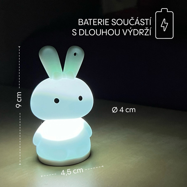 Silikónové závesné svetlo LED, Rabbit