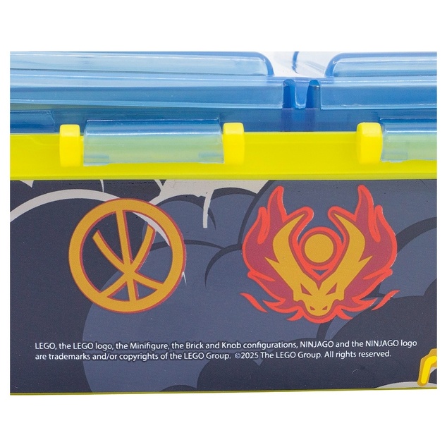LEGO Ninjago Scatola per il pranzo con scomparti 550 ml