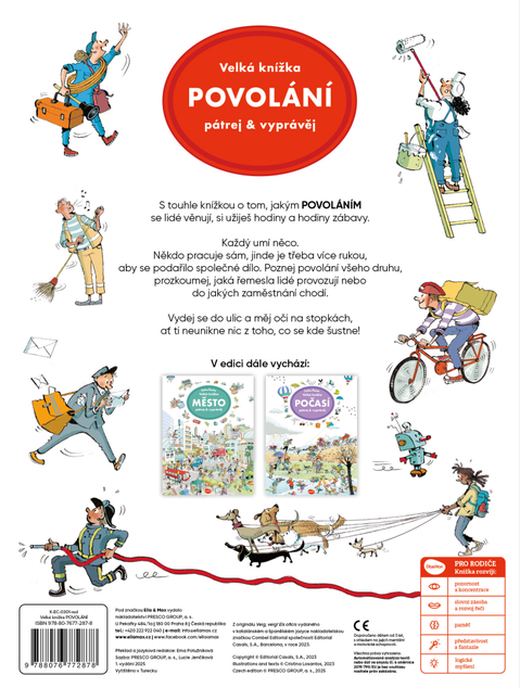 Velká knížka Povolání – Pátrej &amp; vyprávěj