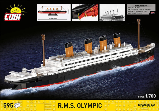 Cobi 1687 R.M.S. Olympic, 1:700, 595 k