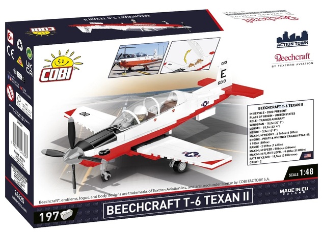 Cobi Beech T-6 Texan II (US Navy), 1:48, 192 k