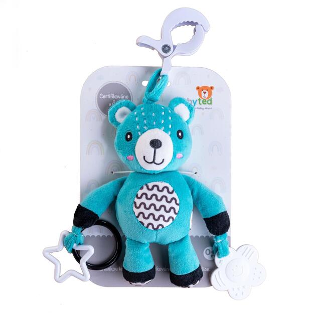 Medvedík babyted hrkálka plyš 30cm záves na postieľku/kočík