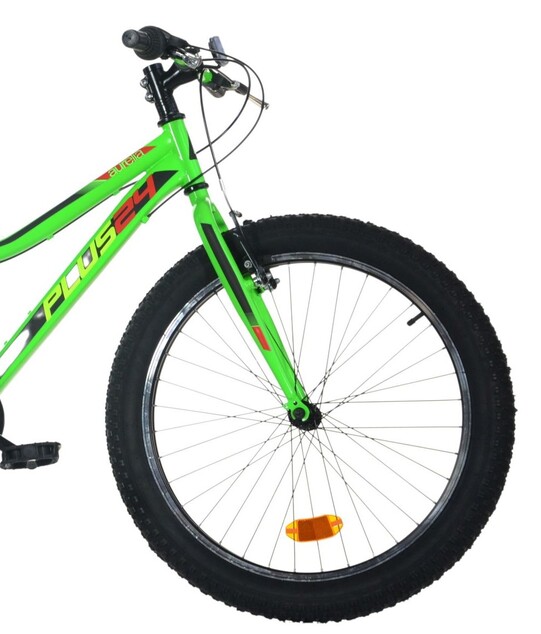 Dino Bikes - Detský bicykel 24" 424UP - AURELIA plus green