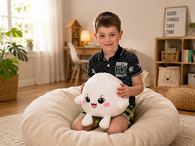 Plush Friends Kawaii Bao peluche ravioli 25cm joyeuse 0m+