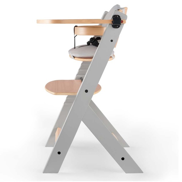 KINDERKRAFT Stolička jedálenská Enock s vložkou Grey