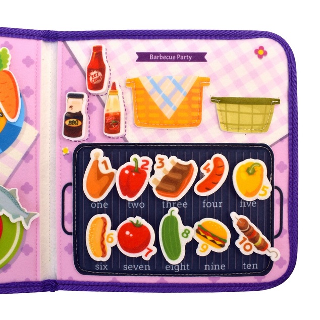 2Kids Toys Libro busy sensoriale Cucina