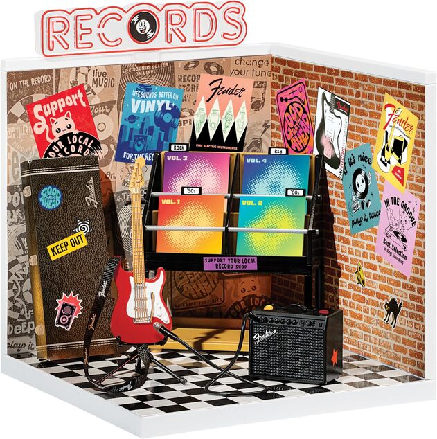 MGA's Miniverse Real Music™ Record shop