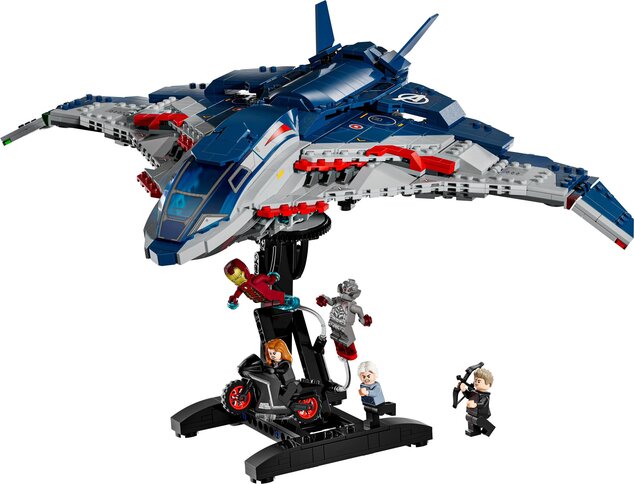 LEGO® Marvel 76325 Avengers 2: Vârsta lui Ultron Avionul Quinjet