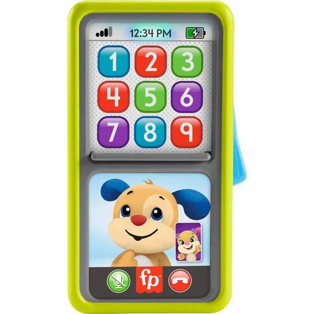 Mattel Fisher Price Psíkov chytrý telefónCZ/SK/ENG/HU/PL