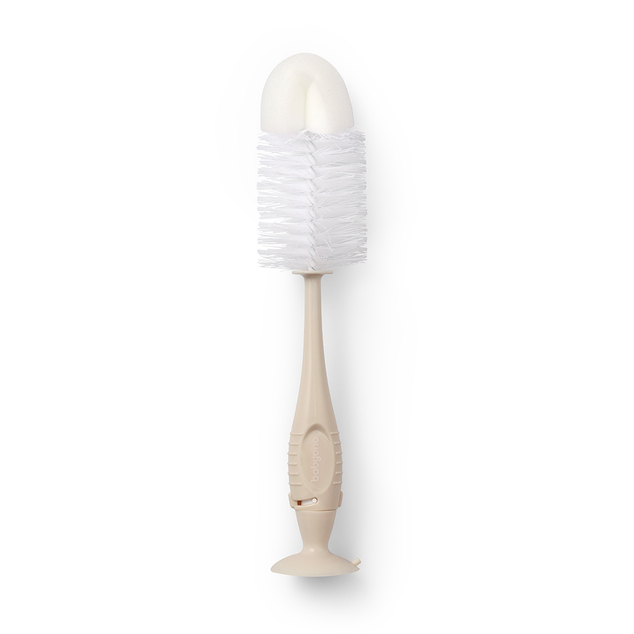 BABYONO Kefa na fľaše a cumlíky s prísavkou Beige