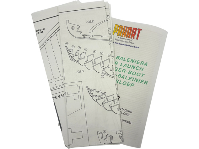 Mantua Model Walfangboot 1:16 kit