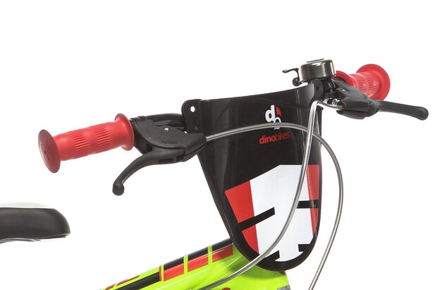 Dino Bikes - Detský bicykel 12" 412US - zeleno - čierny