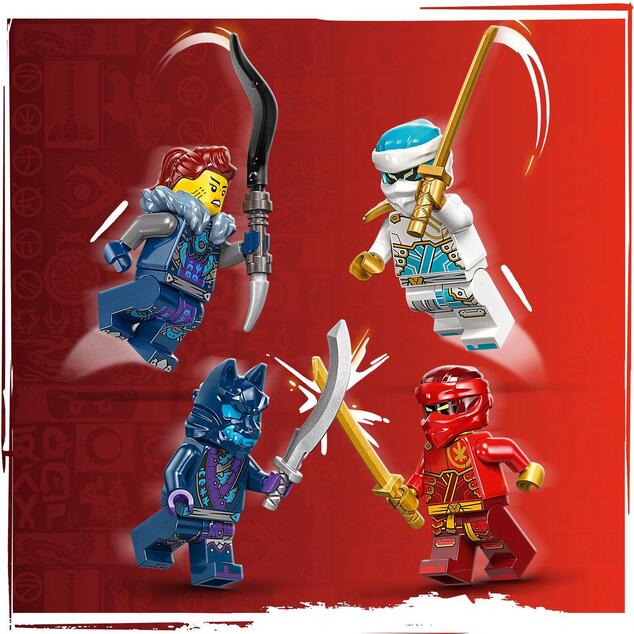 LEGO® NINJAGO® 71808 Kaiov živelný ohnivý robot