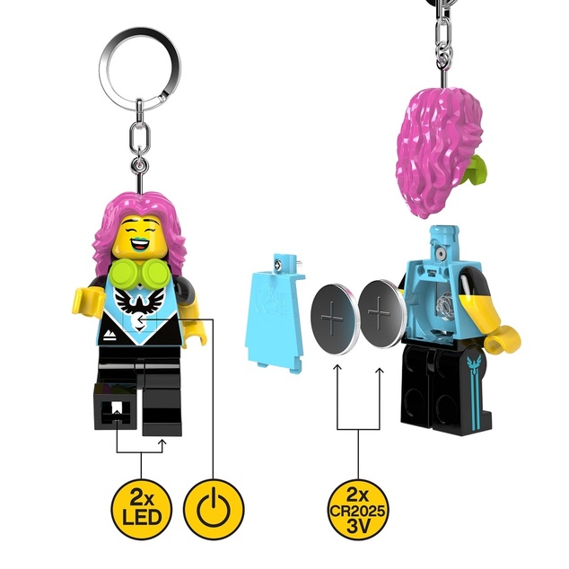 LEGO Minifigures Hráčka videohier svietiaca figúrka (HT)