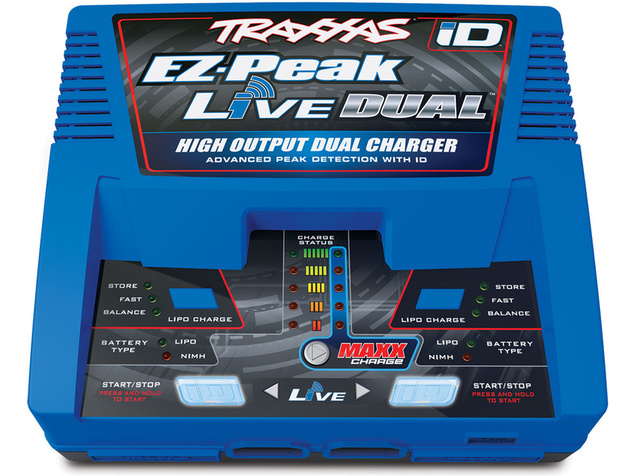 Traxxas nabíjač EZ-Peak Live Dual 2x100W
