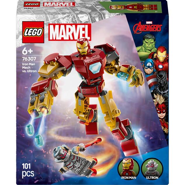 LEGO® Marvel 76307 Iron Man en armure robotique vs. Ultron