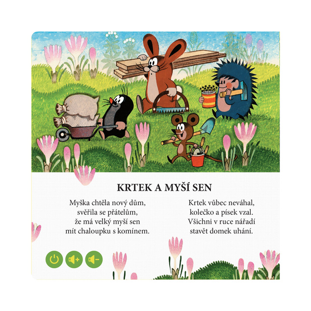 Albi Kúzelné čítanie Minikniha Krtkove príbehy