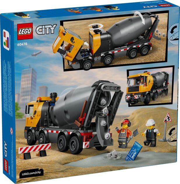 LEGO® City 60478 Betonmischer