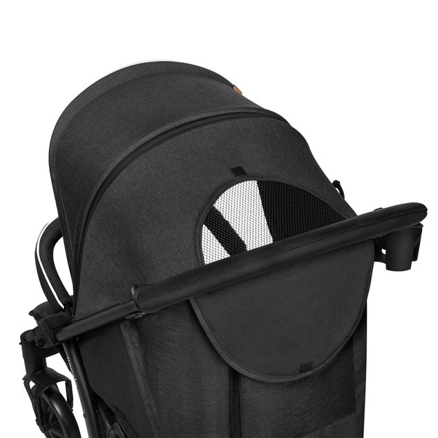 Lionelo Kočík športový Annet Plus Black Carbon