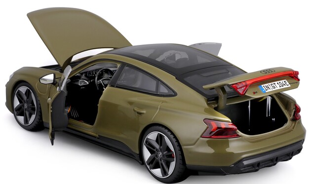 Bburago 1:18 Plus - 2022 Audi RS e-tron GT - Tactical Green