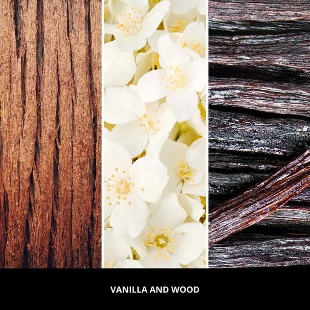 MF Autoduft Icon Metal Shades Gold / Vanille &amp; Holz