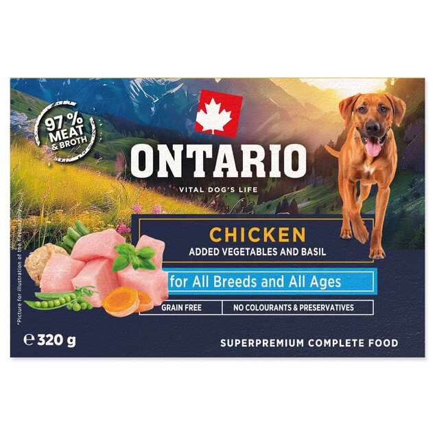 Tăviță Ontario pui 320g