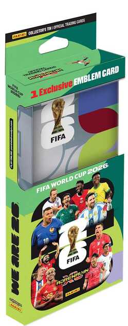 FIFA WORLD CUP 2026 - ADRENALYN - plechová krabička PENCIL