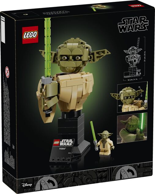 LEGO® Star Wars™ 75438 Bustul lui Yoda