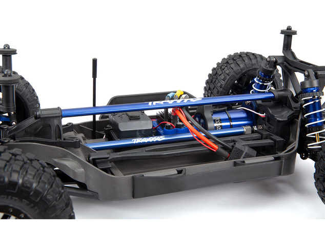 Traxxas výstuha šasi červená (sada)