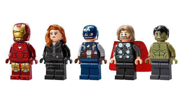 LEGO® Marvel 76313 Logo MARVEL a minifigúrky