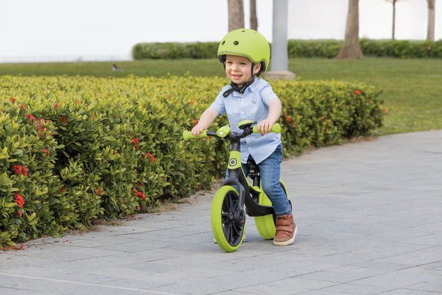 Globber odrážadlo GO BIKE ELITE DUO- LIME GREEN